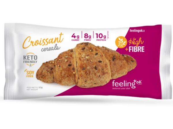 Feeling Ok, Protein Croissant aux Cereals, 50 gr