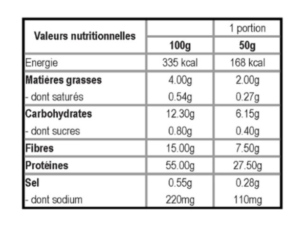 Feeling Ok, Pâtes Fusilli, 55% de Protein, 220g – Image 2