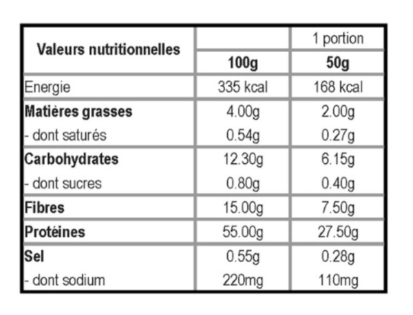 Feeling Ok, Pâtes Fusilli, 55% de Protein, 50g – Image 2